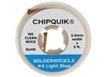 Chip Quik 2.5mm Solder Wick - No Clean