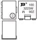 Bourns 3223W-1-101