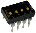 CTS Electronic Components 209-4LPSTFD Büyütülmüş Görüntü