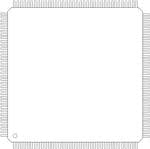 NXP Semiconductors MC68332ACAG16 Büyütülmüş Görüntü