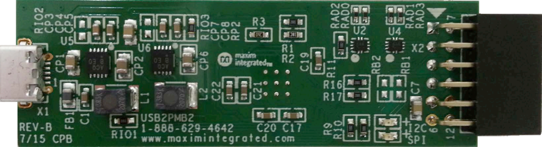 Analog Devices / Maxim Integrated MAX11259SYS1 ADC Evaluation Module System