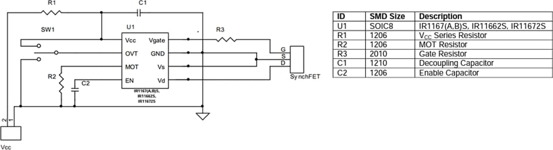 Block Diagram - Infineon Technologies IRAC1167 Daughterboards