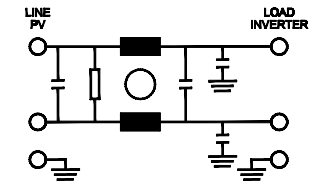 Schematic - Astrodyne TDI RP692 High Voltage/Current DC Filters