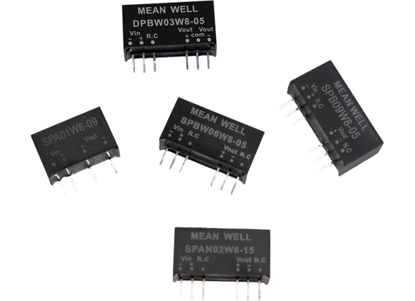 DC-DC Converters - Mean Well | Mouser DC-DC Converters - Mean Well | Mouser