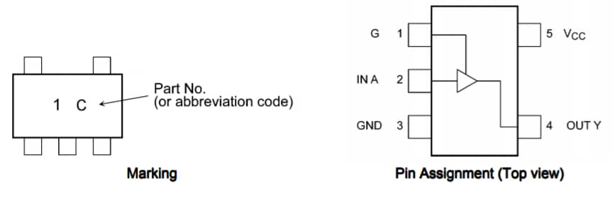 Toshiba 7UL1T125FU & 7UL1T126FU Integrated Circuits