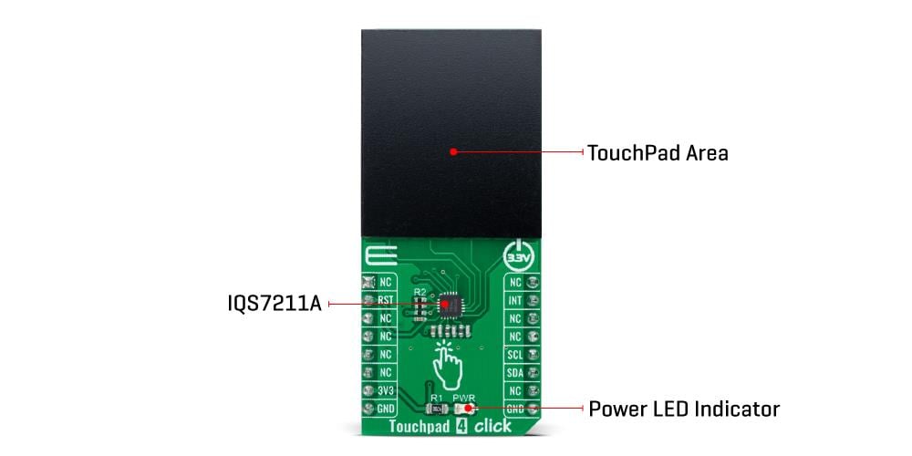 Mikroe Touchpad 4 Click