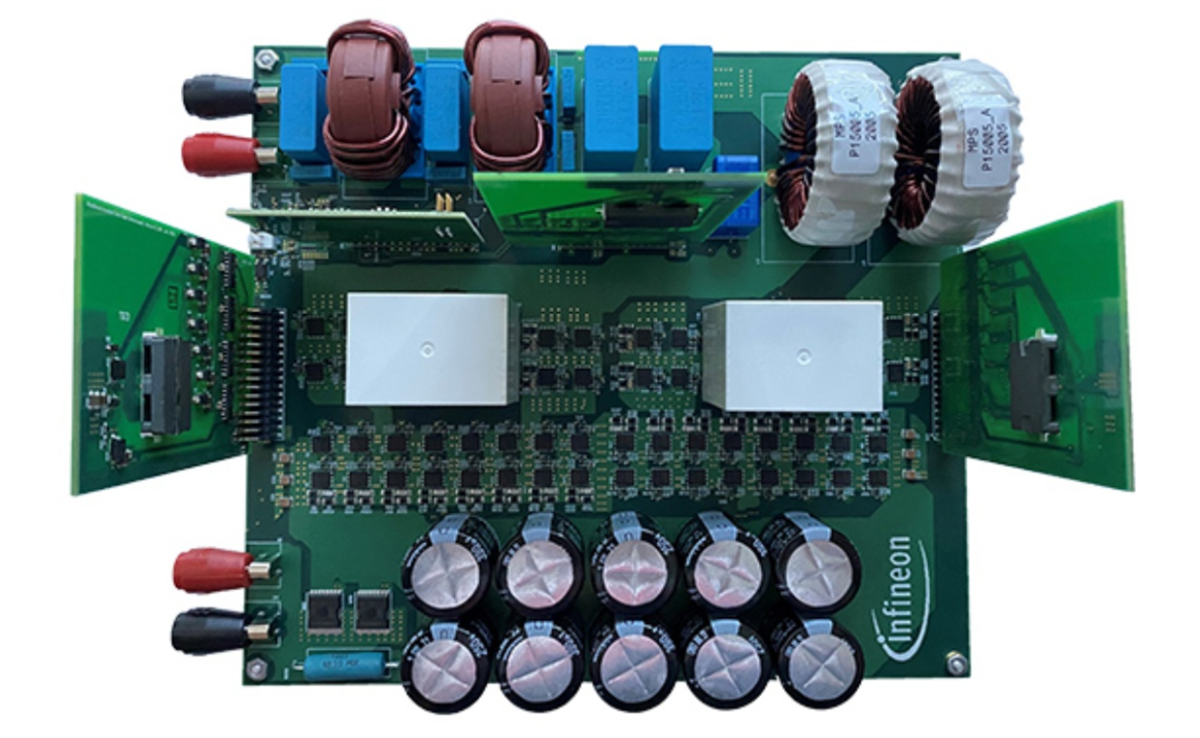 Infineon Technologies EVAL_4KVA_230VAC_5LINV Evaluation Board