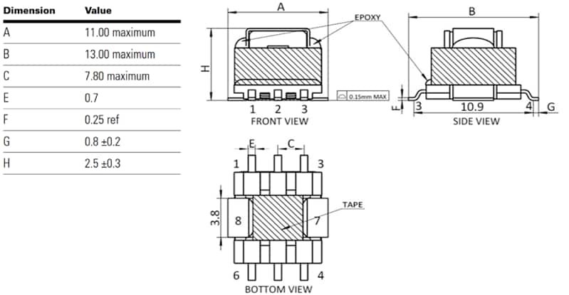 Eaton Electronics ECST Current Sense Transformers
