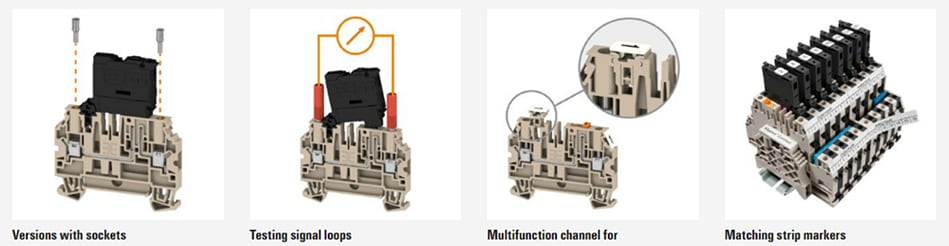 Infographic - Weidmuller Klippon® Connect W2C & W2T Terminal Blocks