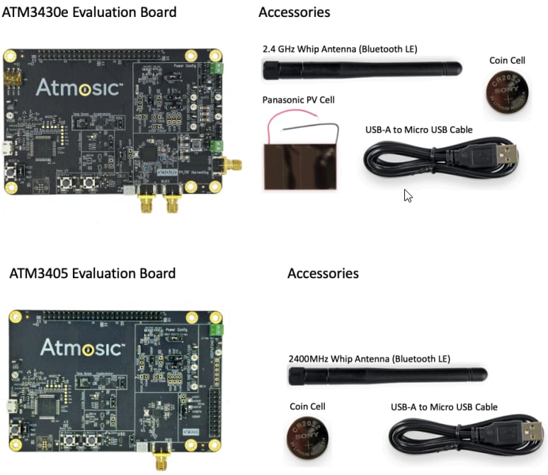 Atmosic Technologies ATM34/e Evaluation Kits