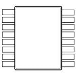 Analog Devices / Maxim Integrated MAX17841BGUE/V+ Büyütülmüş Görüntü