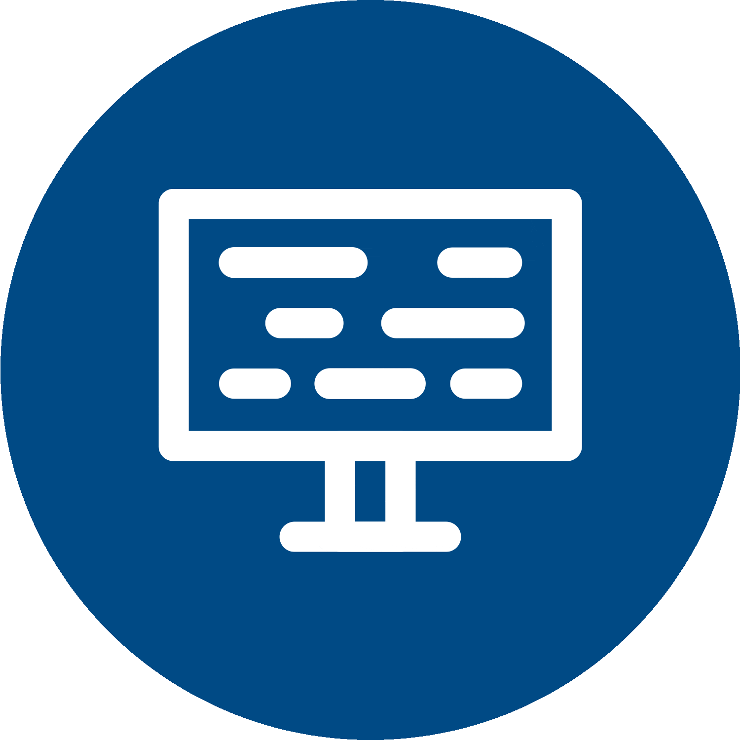 animation of computer screen with changing content