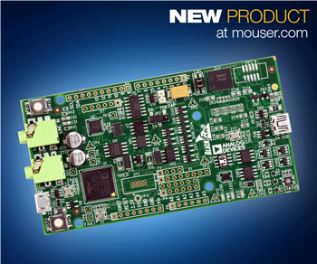 Analog Devices Blackfin ADZS-BF706-EZMINI Audio Evaluation Board Now at Mouser